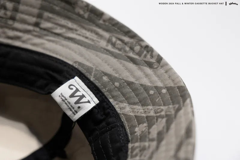 WODEN 2024 Fall & Winter Cassette Bucket Hat