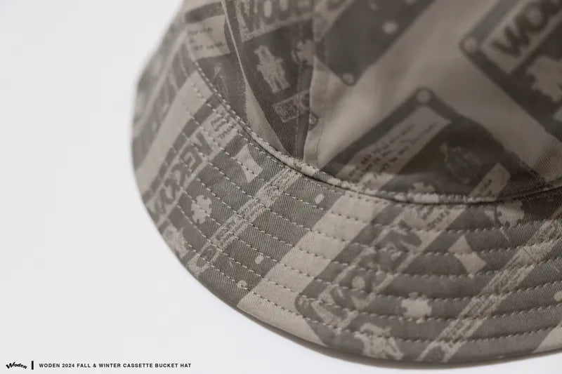 WODEN 2024 Fall & Winter Cassette Bucket Hat
