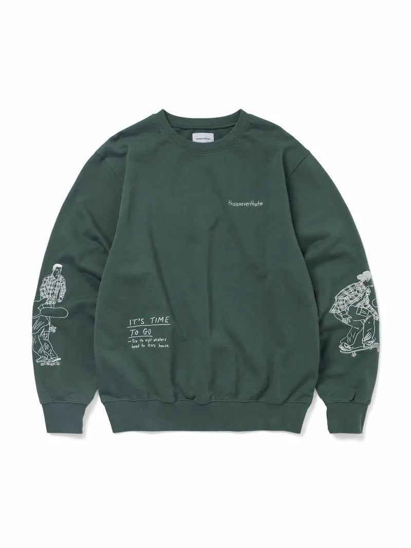 thisisneverthat Sketch Embroidery Crewneck