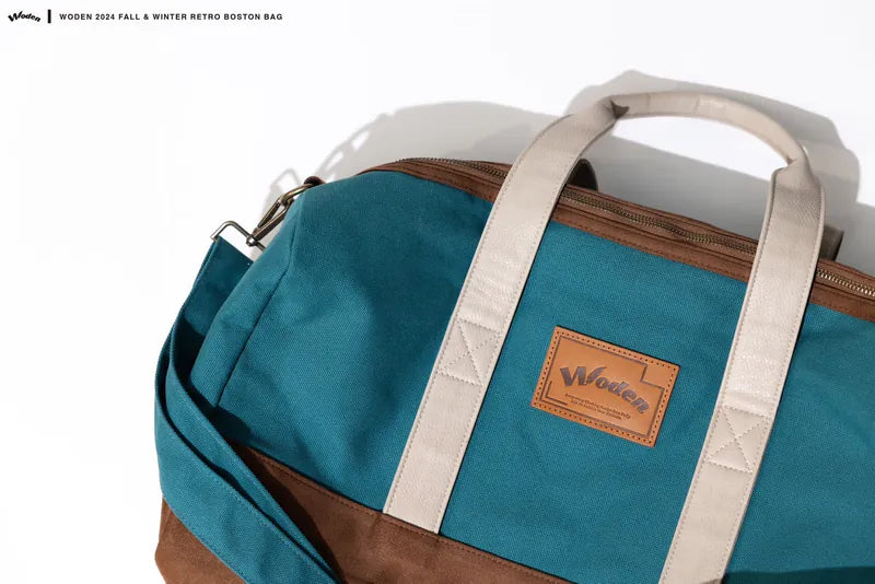 WODEN 2024 Fall & Winter Retro Boston Bag