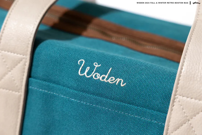 WODEN 2024 Fall & Winter Retro Boston Bag