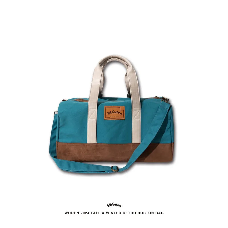 WODEN 2024 Fall & Winter Retro Boston Bag