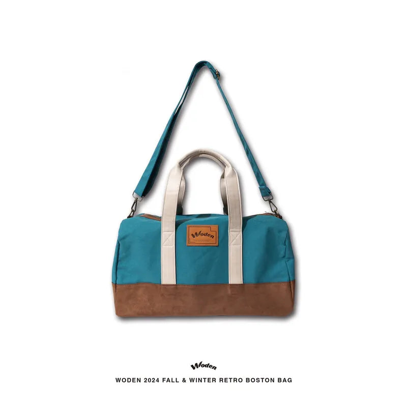 WODEN 2024 Fall & Winter Retro Boston Bag