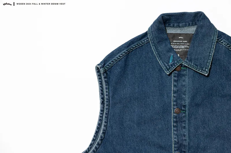 WODEN 2024 Fall & Winter 028 Denim Vest