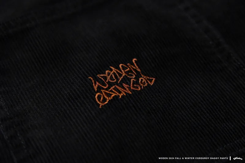WODEN 2024 FALL &WINTER 033 CORDUROY BAGGY PANTS