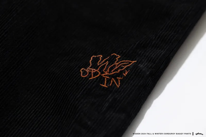 WODEN 2024 FALL &WINTER 033 CORDUROY BAGGY PANTS
