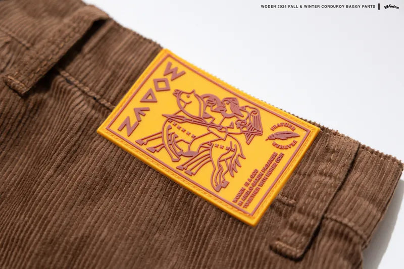WODEN 2024 FALL &WINTER 033 CORDUROY BAGGY PANTS