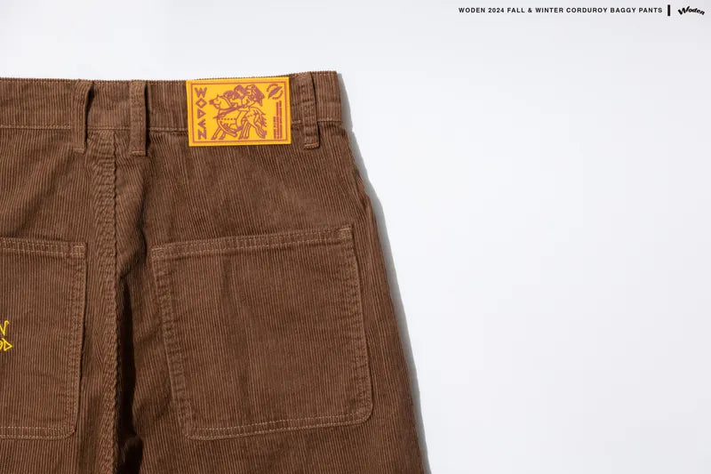 WODEN 2024 FALL &WINTER 033 CORDUROY BAGGY PANTS