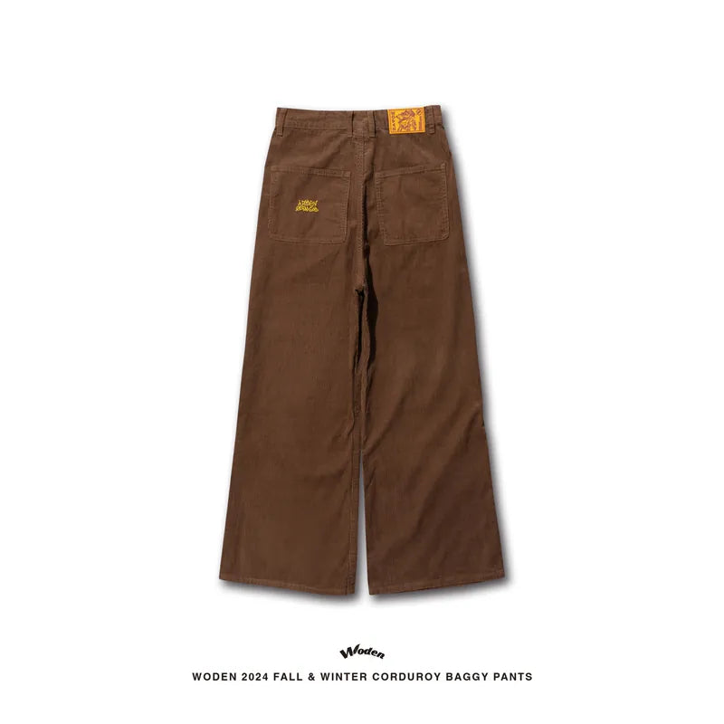 WODEN 2024 FALL &WINTER 033 CORDUROY BAGGY PANTS