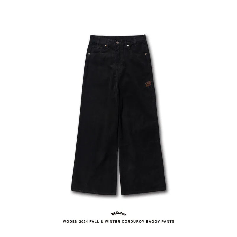 WODEN 2024 FALL &WINTER 033 CORDUROY BAGGY PANTS