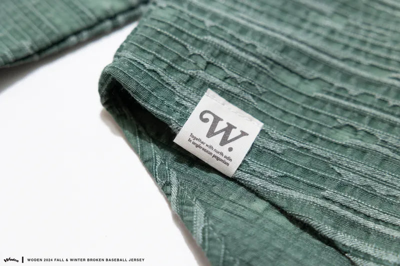 WODEN 2024 Fall & Winter 034 Broken Baseball Jersey