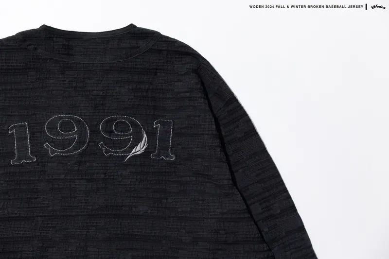 WODEN 2024 Fall & Winter 034 Broken Baseball Jersey
