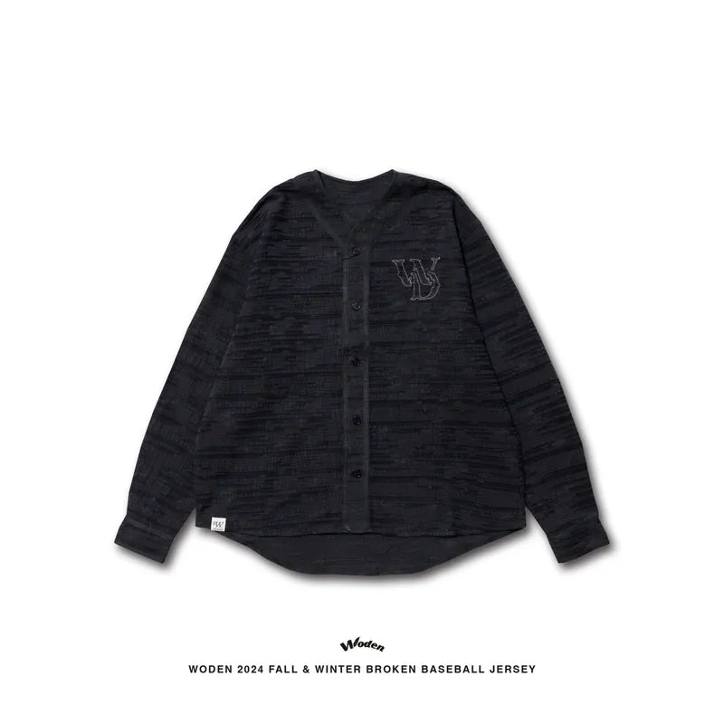 WODEN 2024 Fall & Winter 034 Broken Baseball Jersey