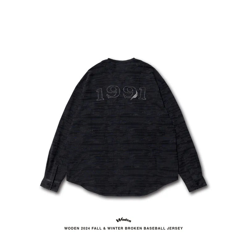 WODEN 2024 Fall & Winter 034 Broken Baseball Jersey