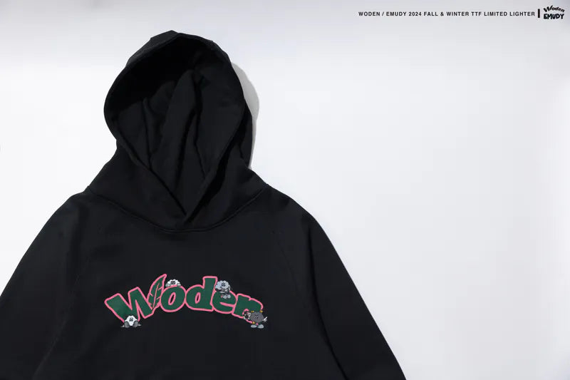 WODEN® / Emudy 2024 Fall & Winter 040 Classic LOGO Hoodie