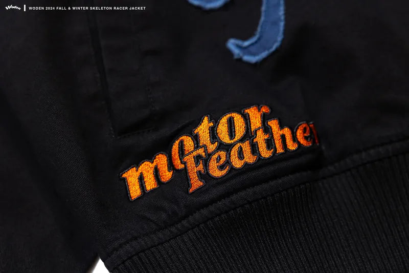 WODEN 2024 Fall & Winter 054 Skeleton Racer Jacket