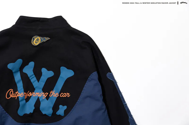 WODEN 2024 Fall & Winter 054 Skeleton Racer Jacket