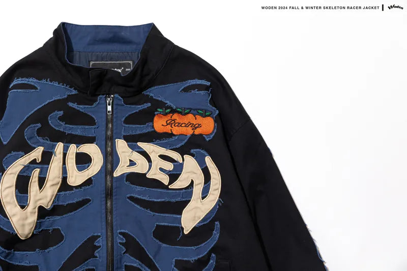 WODEN 2024 Fall & Winter 054 Skeleton Racer Jacket