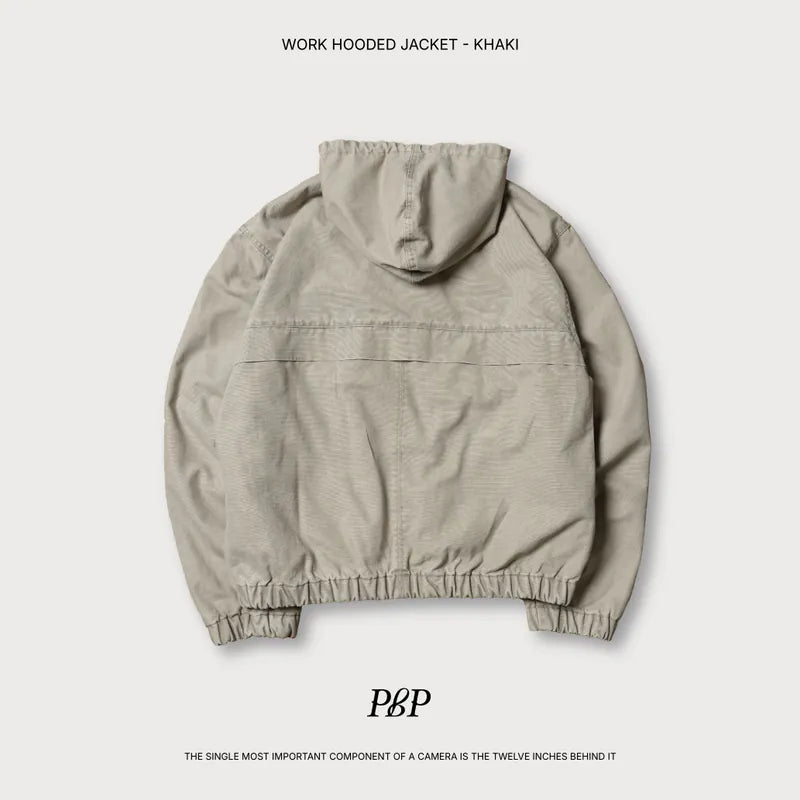 P.B.P WORK HOODED JACKET
