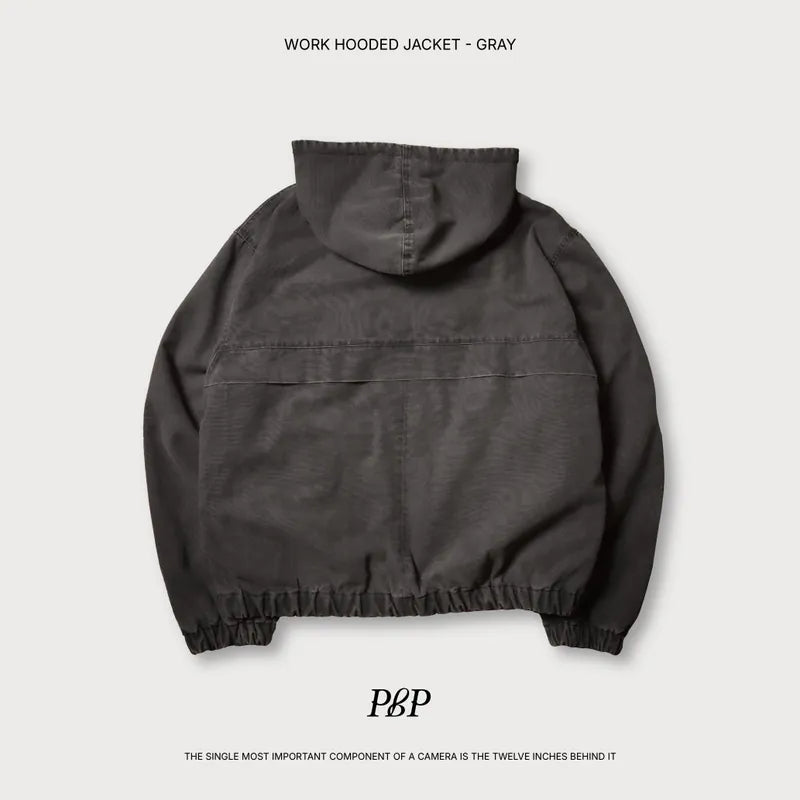 P.B.P WORK HOODED JACKET