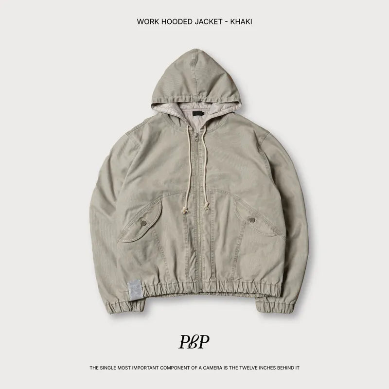 P.B.P WORK HOODED JACKET