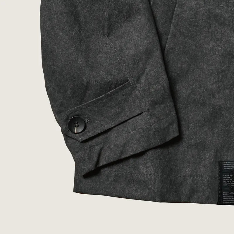P.B.P LOOSE-FIT WASHED BLAZER