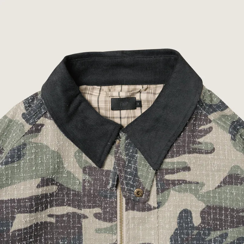 P.B.P Loose-Fit Harrington Jacket