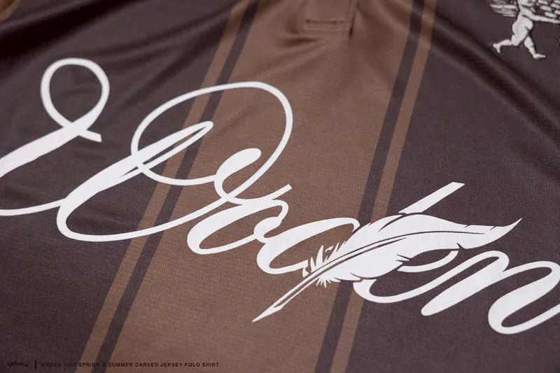 WODEN 2025 Spring & Summer 009 Carved Jersey POLO Shirt