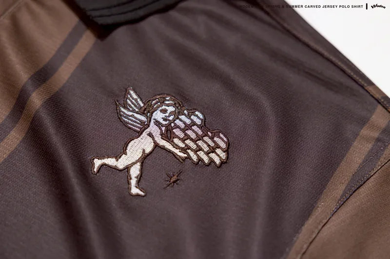 WODEN 2025 Spring & Summer 009 Carved Jersey POLO Shirt