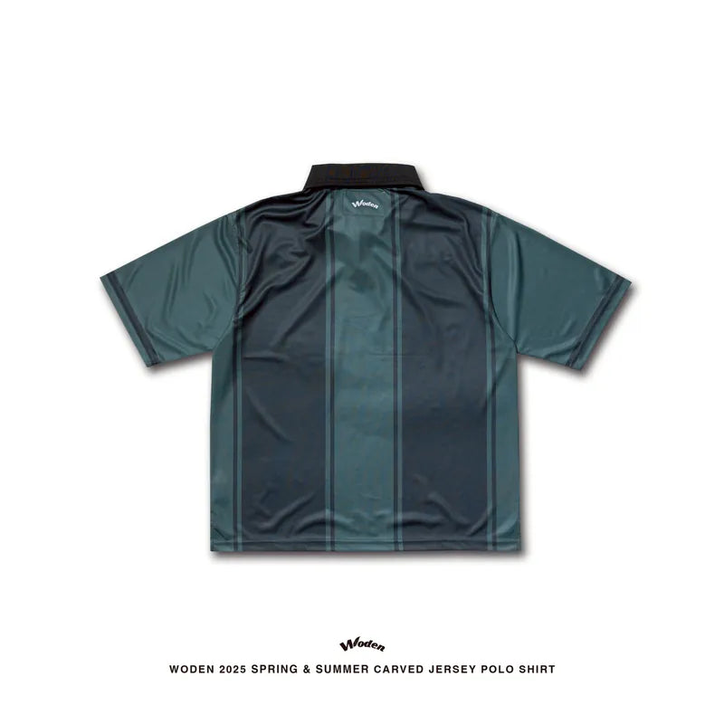 WODEN 2025 Spring & Summer 009 Carved Jersey POLO Shirt