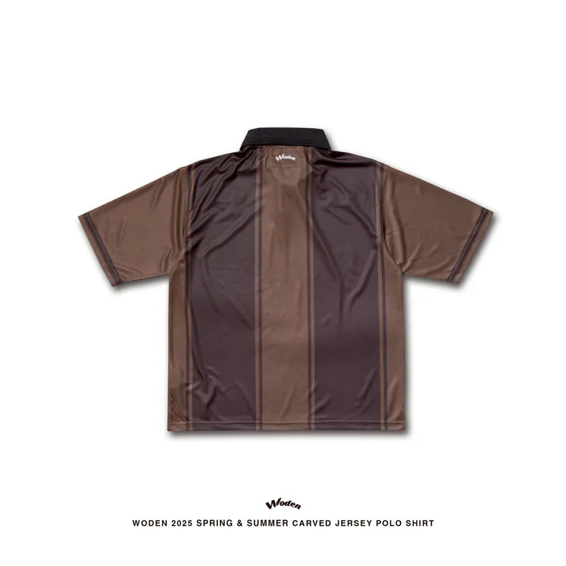 WODEN 2025 Spring & Summer 009 Carved Jersey POLO Shirt