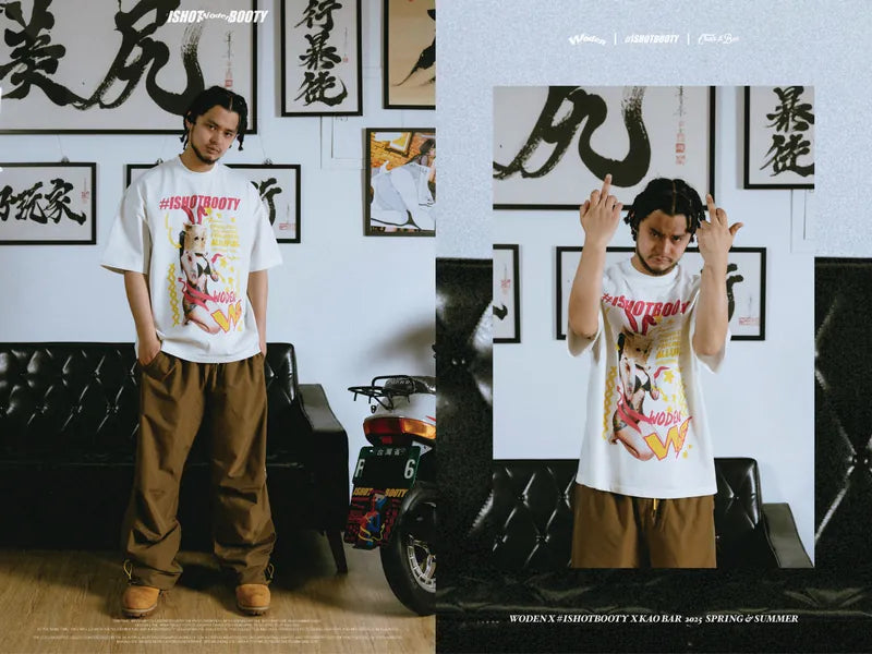 WD 25SS 022 X ISHOTBOOTY Photo Tee