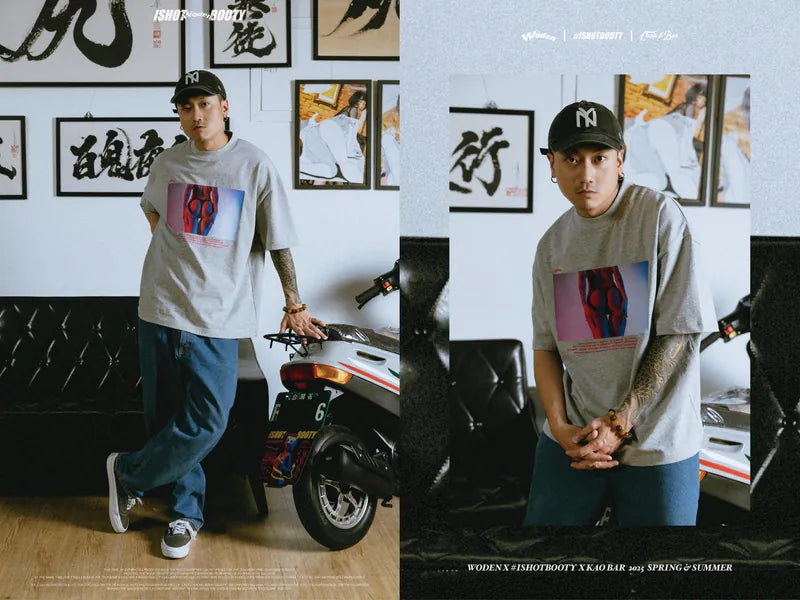 WD 25SS 022 X ISHOTBOOTY Photo Tee