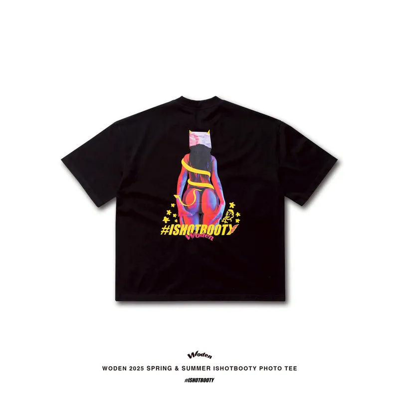 WD 25SS 022 X ISHOTBOOTY Photo Tee