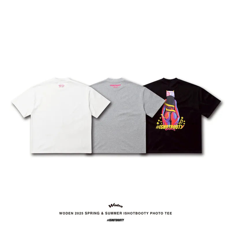 WD 25SS 022 X ISHOTBOOTY Photo Tee