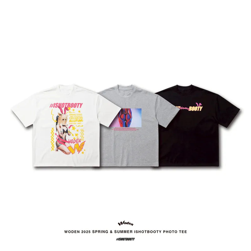 WD 25SS 022 X ISHOTBOOTY Photo Tee