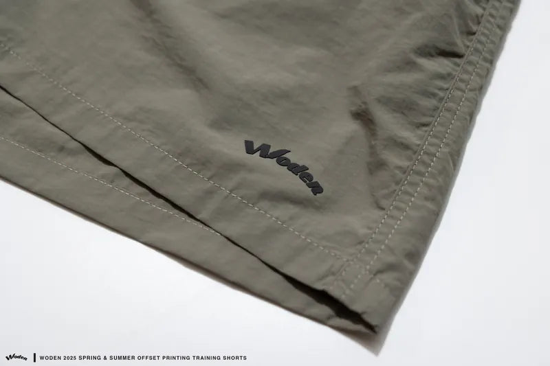 WODEN 2025 Spring & Summer 027 Offset Printing Training Shorts