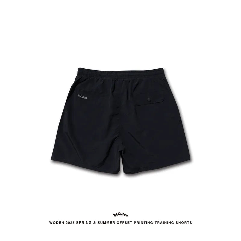 WODEN 2025 Spring & Summer 027 Offset Printing Training Shorts
