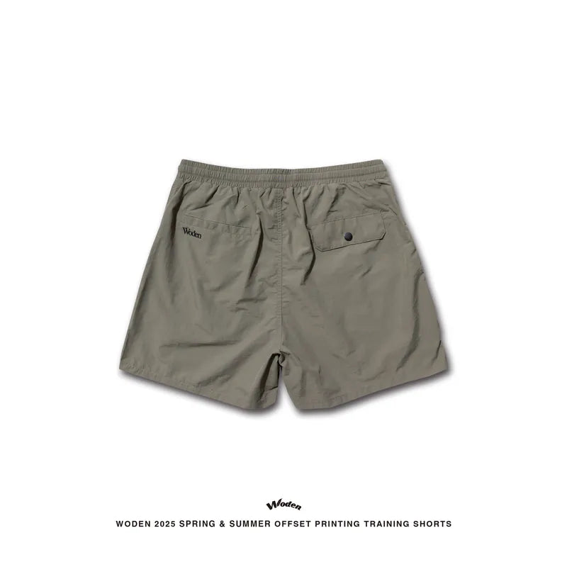 WODEN 2025 Spring & Summer 027 Offset Printing Training Shorts