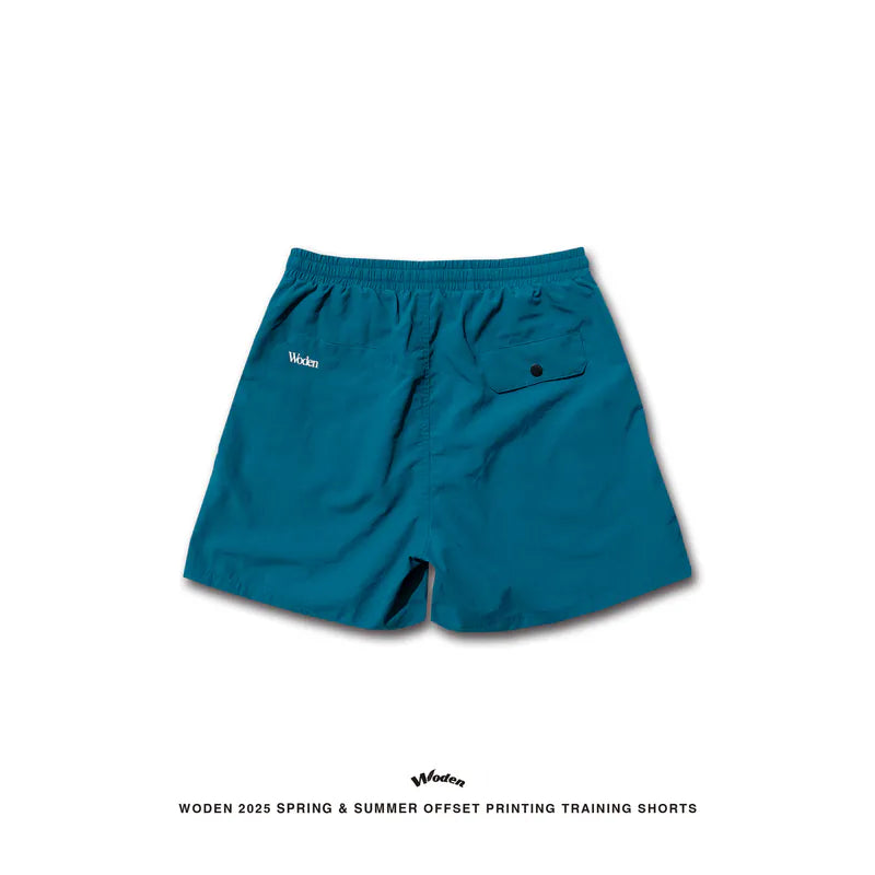 WODEN 2025 Spring & Summer 027 Offset Printing Training Shorts
