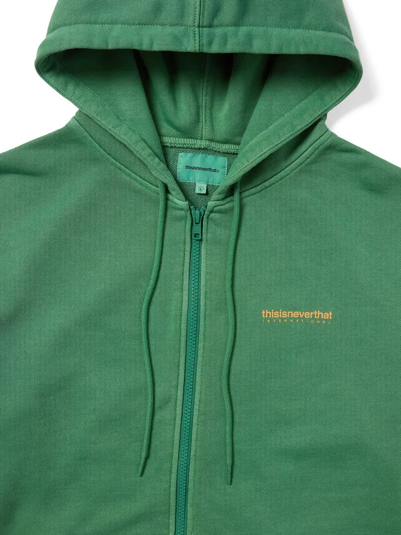 thisisneverthat INTL Logo Zip Up Hoodie