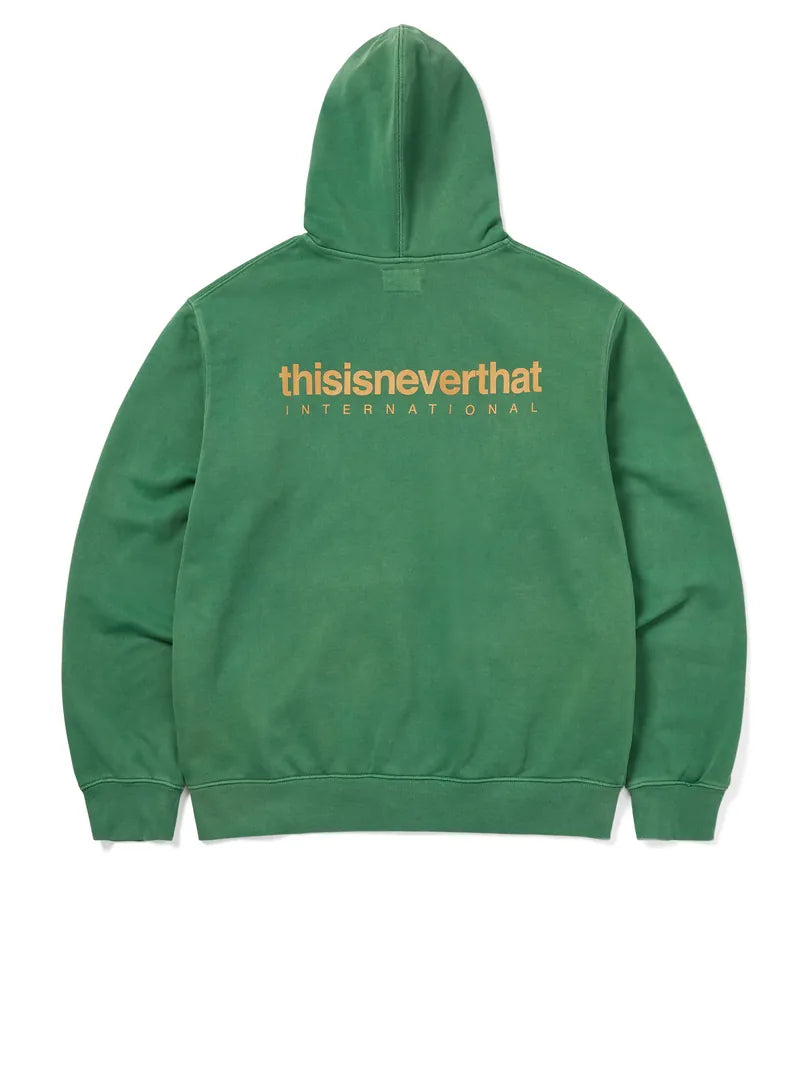 thisisneverthat INTL Logo Zip Up Hoodie