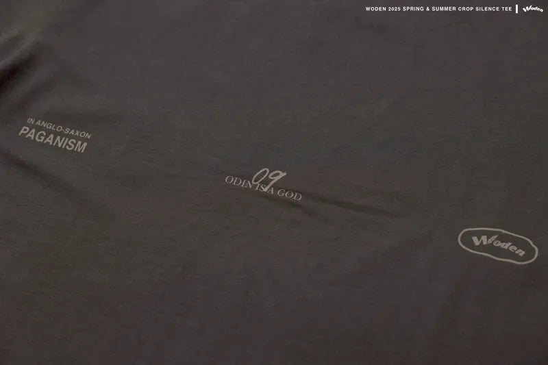 WODEN 2025 Spring & Summer 048 Crop Silence Tee