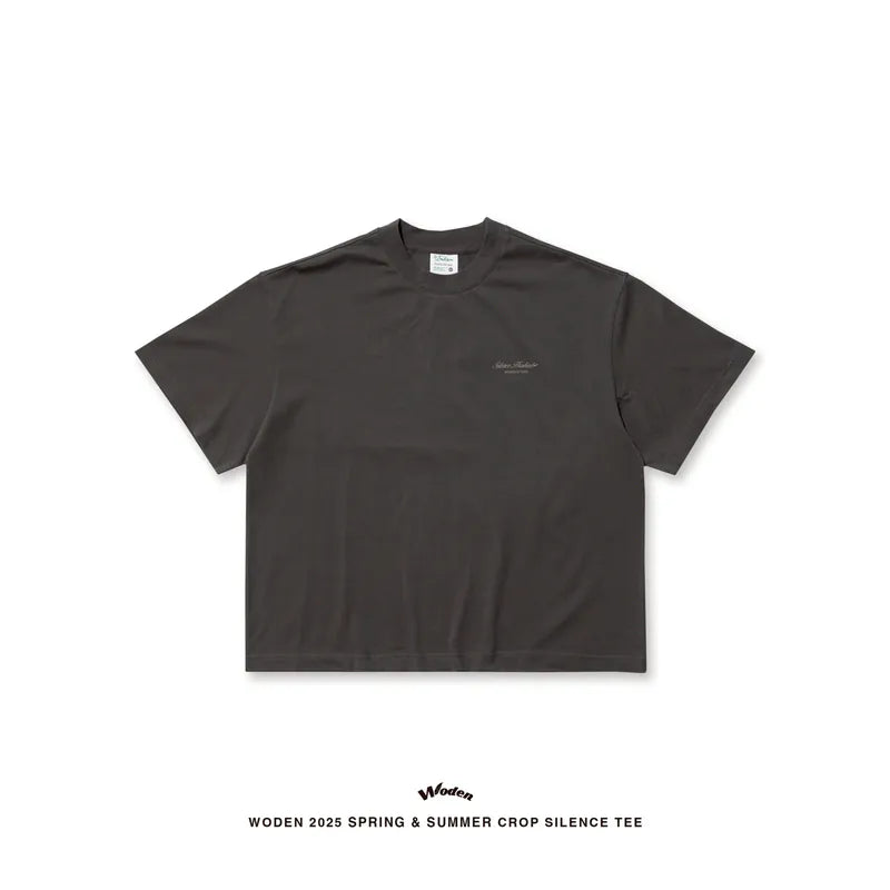 WODEN 2025 Spring & Summer 048 Crop Silence Tee