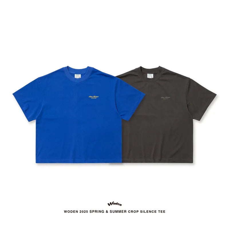 WODEN 2025 Spring & Summer 048 Crop Silence Tee