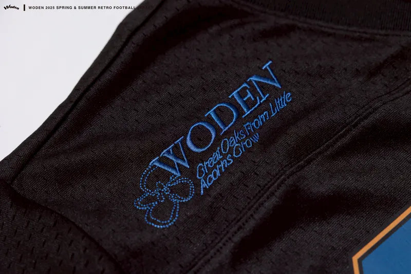 WODEN 2025 Spring & Summer 052 Retro Football Jersey
