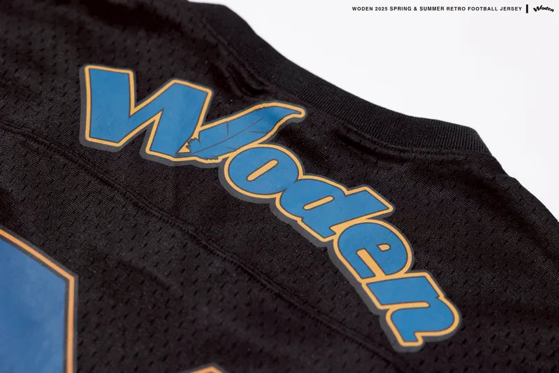 WODEN 2025 Spring & Summer 052 Retro Football Jersey