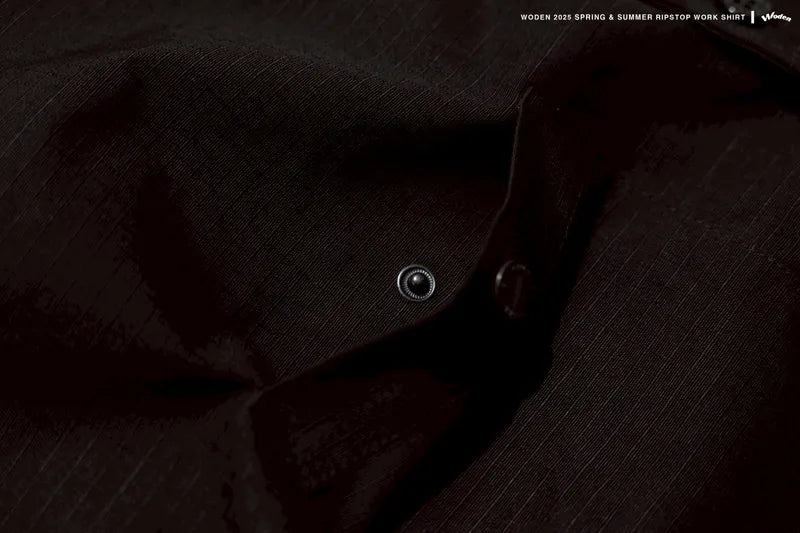 WODEN 2025 Spring & Summer 054 Ripstop Fabric Work Shirt