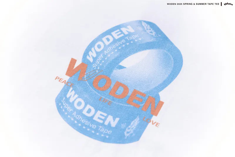 WODEN 2025 Spring & Summer 056 Tape Tee
