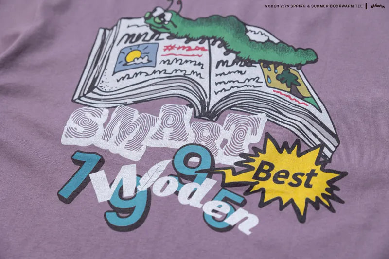 WODEN 2025 Spring & Summer 058 Bookwarm Tee
